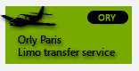 Paris Orly airport limousine service